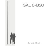 Słup aluminiowy SAL 6-B50