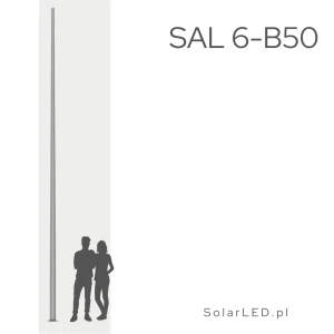 Słup aluminiowy SAL 6-B50