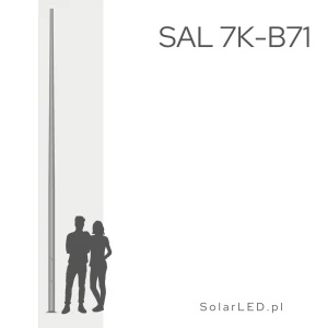 Słup aluminiowy SAL 7K-B71