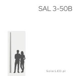 Słup aluminiowy SAL 3-B50