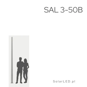 Słup aluminiowy SAL 3-B50