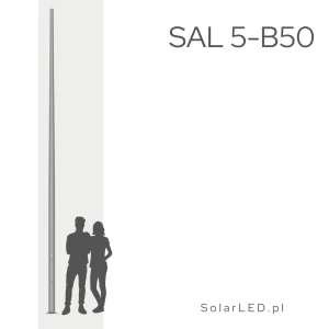 Słup aluminiowy SAL 5-B50