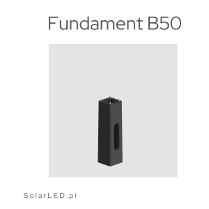 Fundament betonowy B-50