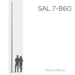 Słup aluminiowy SAL 7-B60