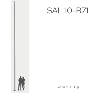 Słup aluminiowy SAL 10-B71